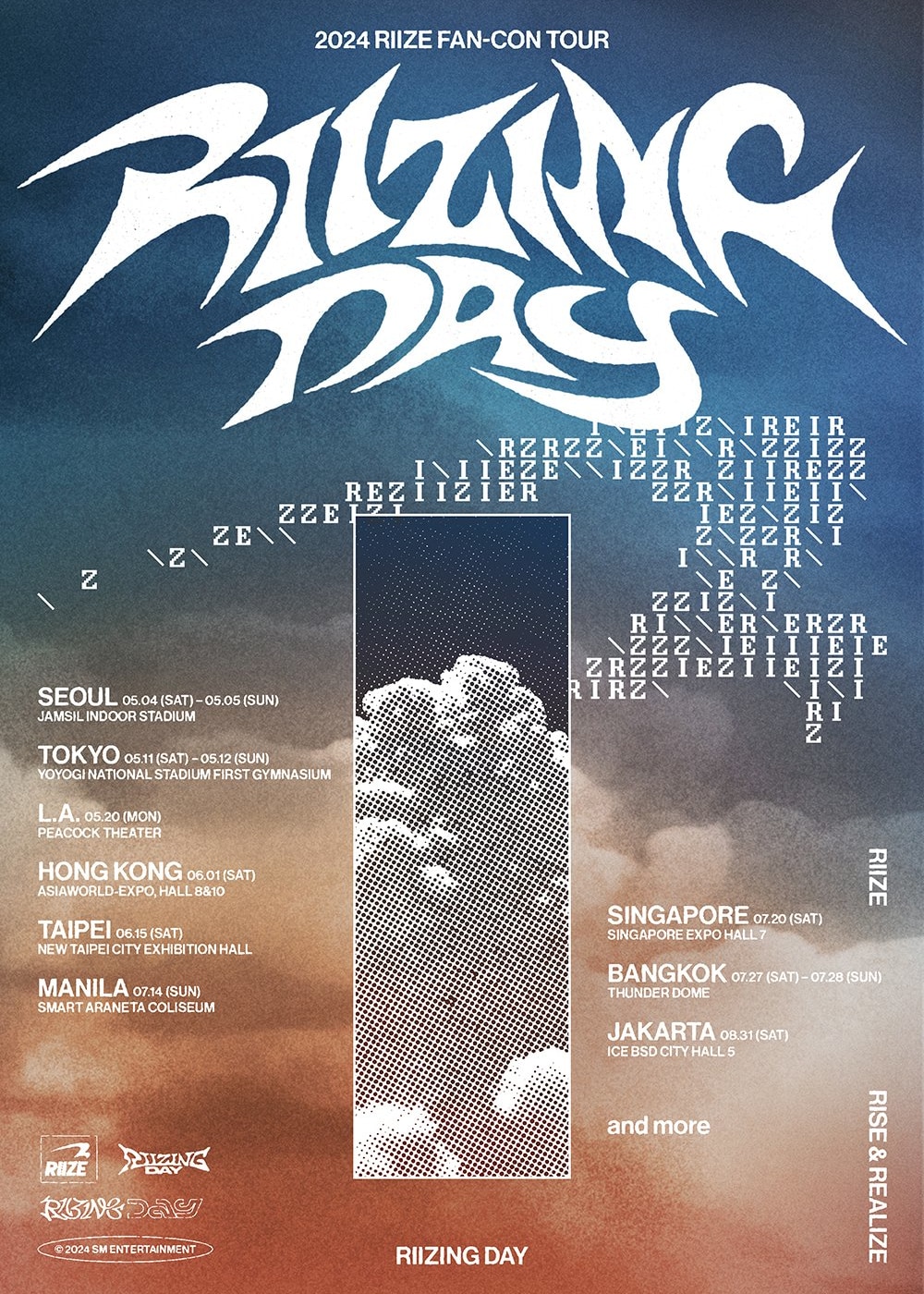 【泰國巴革】RIIZE 2024《RIIZING DAY》巡迴演唱會 | Thunder Dome