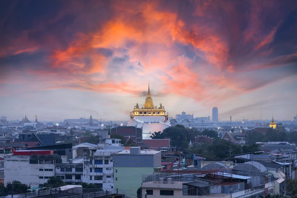 2_Wat Sa Ket Ratchaworamahawihan (The Golden Mount)