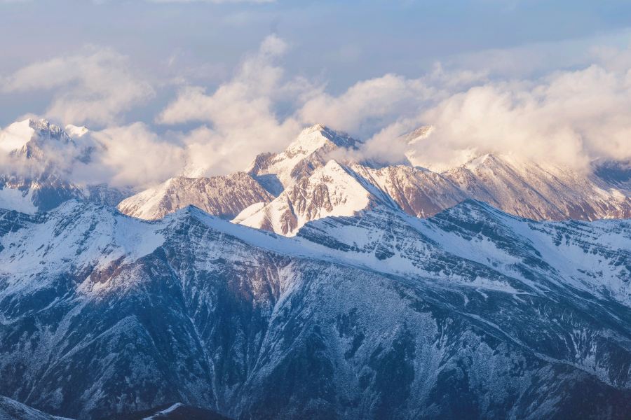 達古冰川風景區