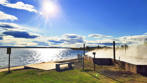 Hot Spring - Bake bread in the ground