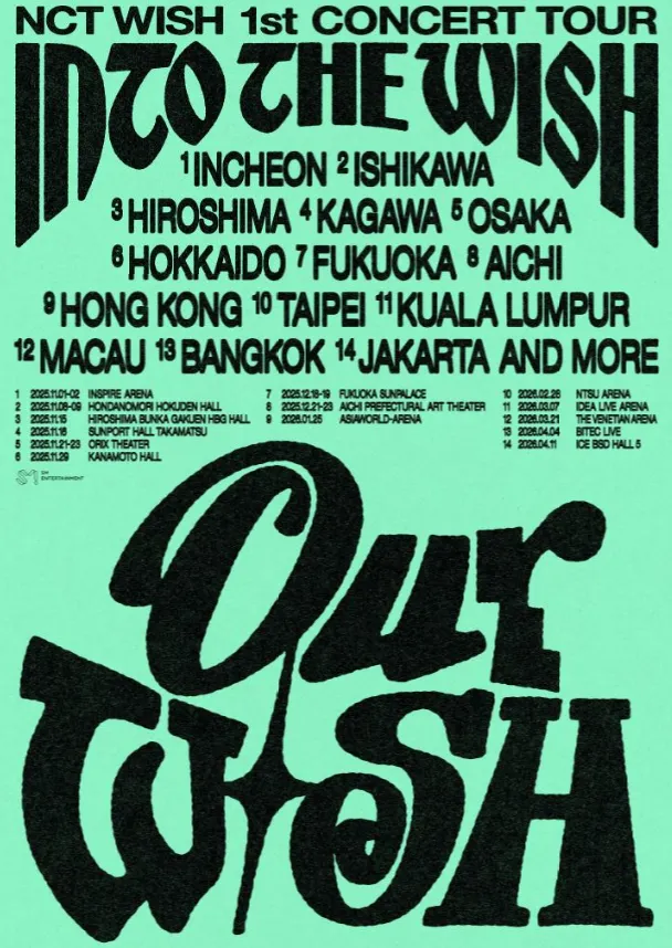 NCT WISH演唱會海報