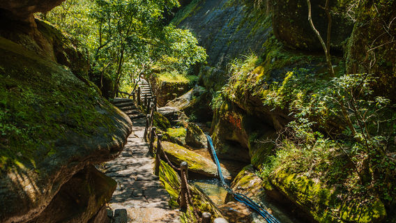 Dahongpao(Big Red Robe Tea) Scenic Spot