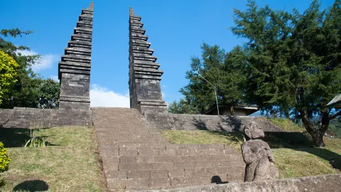 Cetho Temple attraction in Java