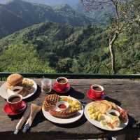 Breakfast and the view