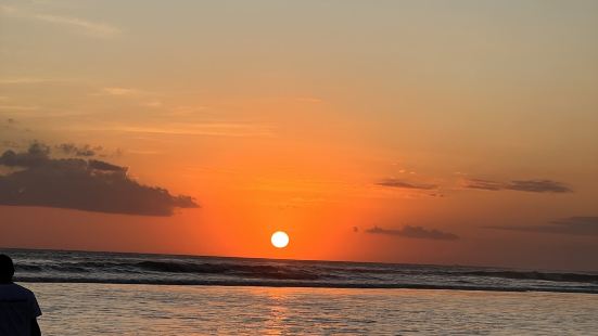 The beach lies few kilometers 