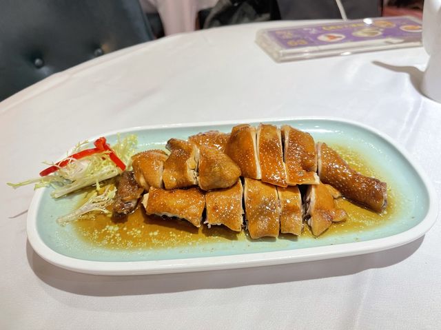 御名園。晚市中菜