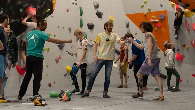 Ledge Climbing Wall