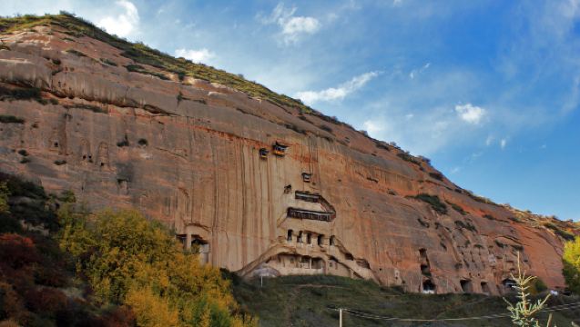 馬蹄石窟群旅遊區+金塔寺+大都麻一日遊賞景·市區接駁服務