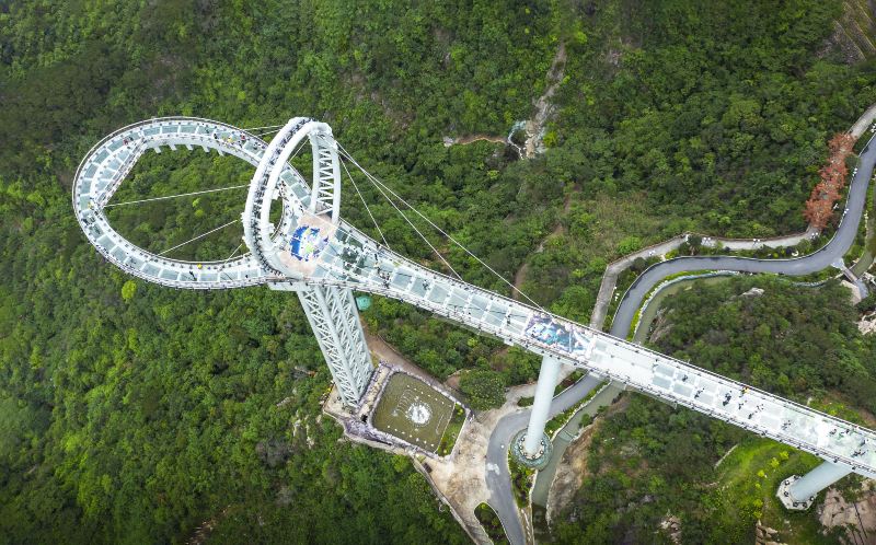 Huangteng Gorge Skywalk