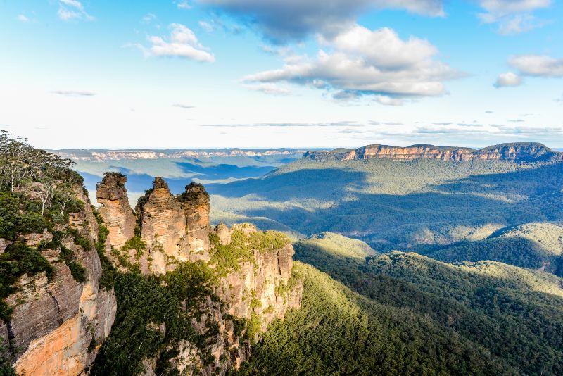 Three Sisters walk