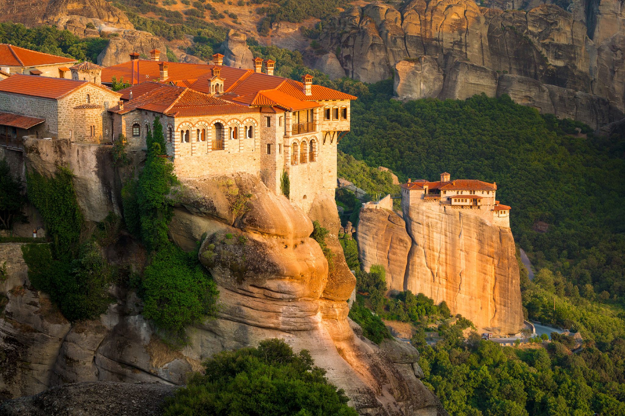 1-day tour to Meteora Sky City from Athens, Greece with round-trip transportation + optional lunch