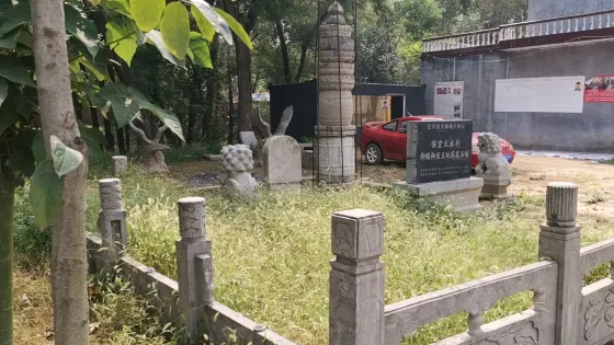 侯堂王莊村禦賜禦醫王純蓮花石塔