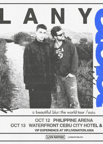 【菲律賓宿務】LANY 2024《a beautiful blur》世界巡演 | 宿霧