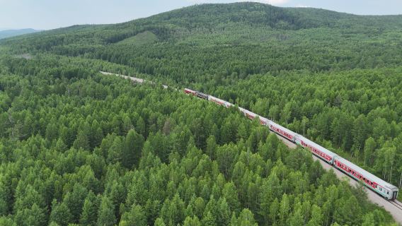 Hulunbuir Greater Hinggan Mountain Tourist Train