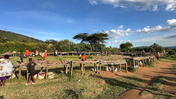Masai Mara village