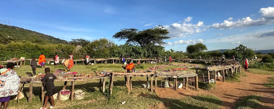 Masai Mara village