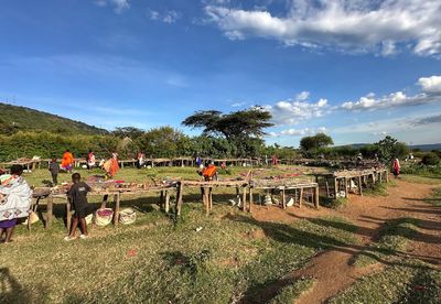 Masai Mara village