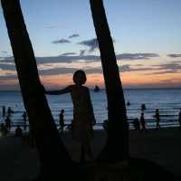 Boracay's glorious sunset