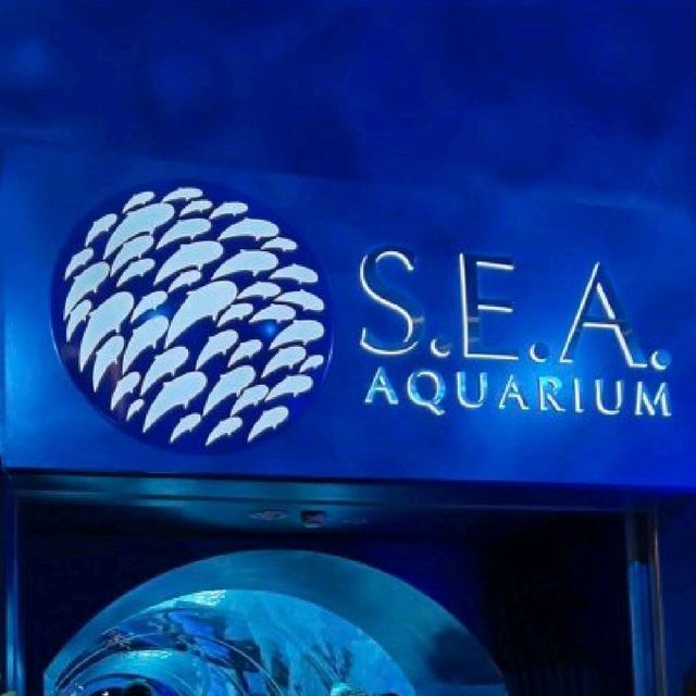 S.E.A Aquarium (>100,000 marine animals)