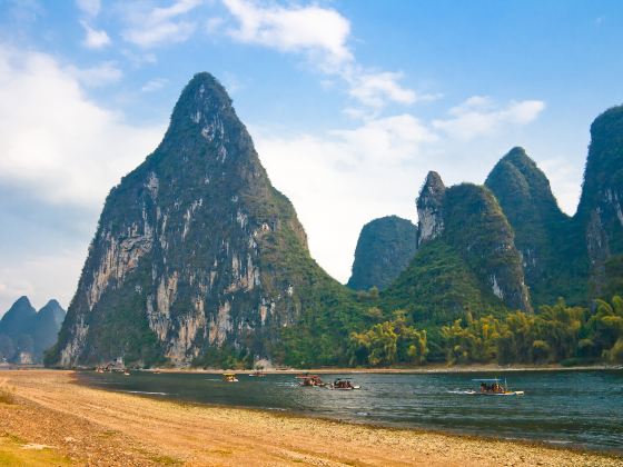 Bamboo Rafting on the Li River in Xingping