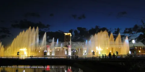 瀋陽油田音樂休閑廣場