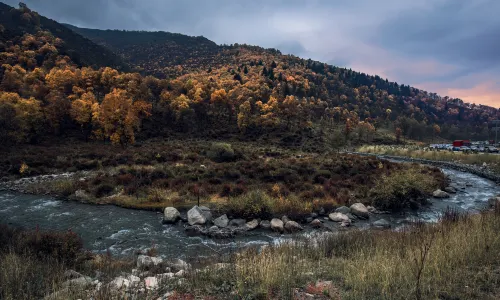 Beishan National Forest Park Langshidang Center Scenic Area
