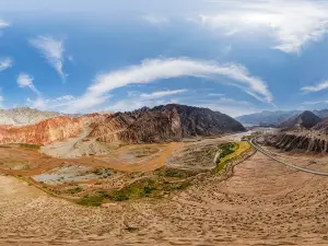 天山昆崙山交匯