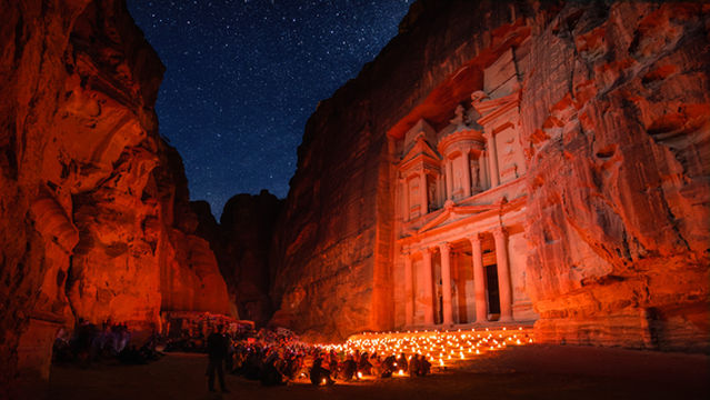 Petra By Night