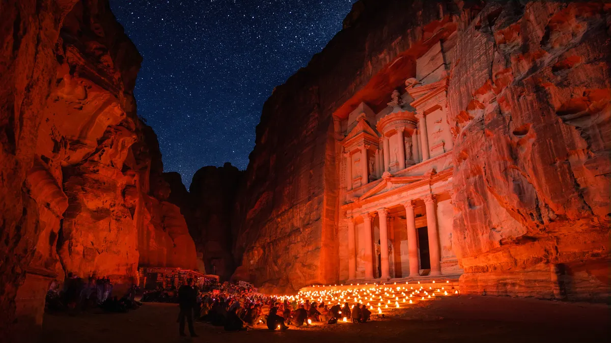 Petra By Night