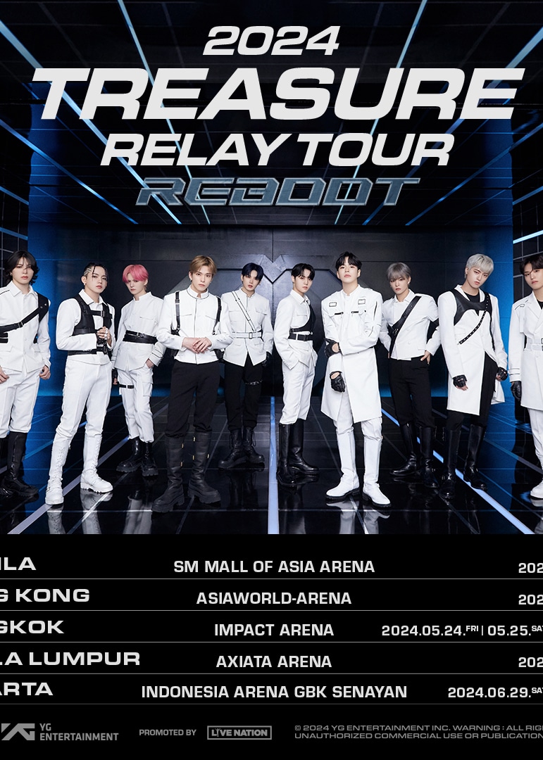 2025 Treasure RELAY TOUR [REBOOT] IN KUALA LUMPUR Concert Axiata
