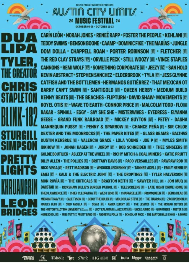 【美國奧斯汀】Austin City Limits （ACL） 音樂節 | Zilker Metropolitan Park