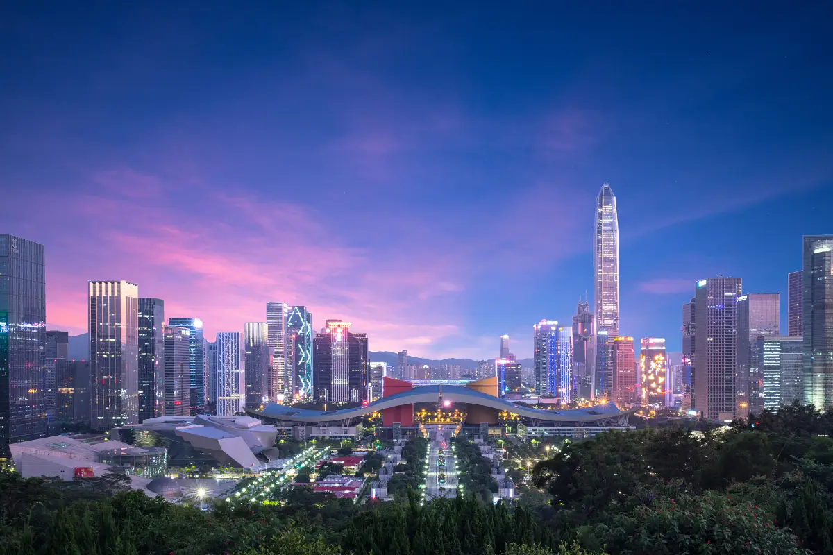深圳 CityWalk, 市民中心中軸線