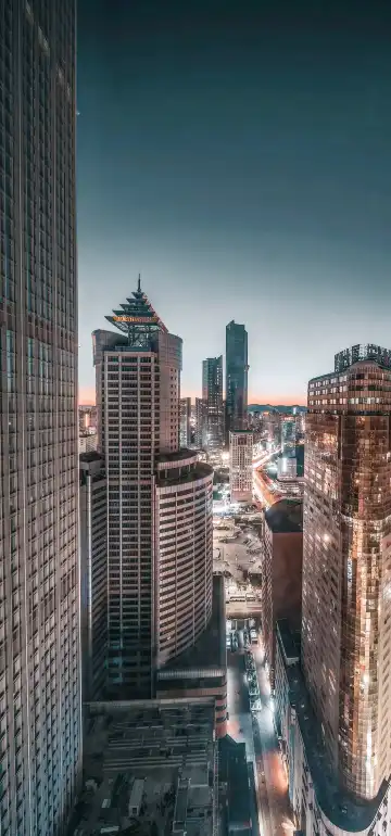 鄰近大連天津街的酒店