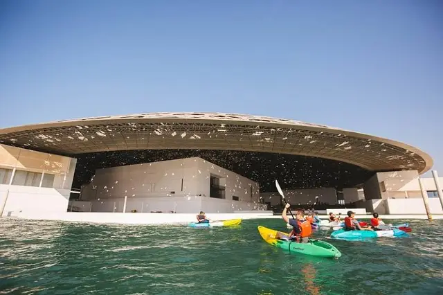 Kayaking in Abu Dhabi