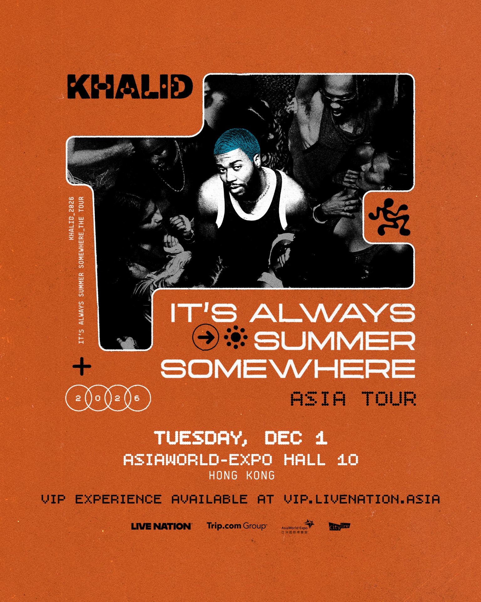 Hong Kong | Khalid: It's Always Summer Somewhere Tour in Hong Kong | AsiaWorld-Expo