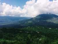 Hiking to an Indonesian mountain