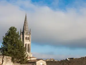Chiesa monolita e campanile di Saint-Émilion