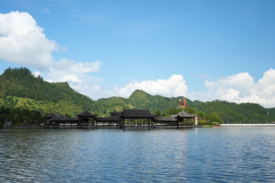 杉木湖景區