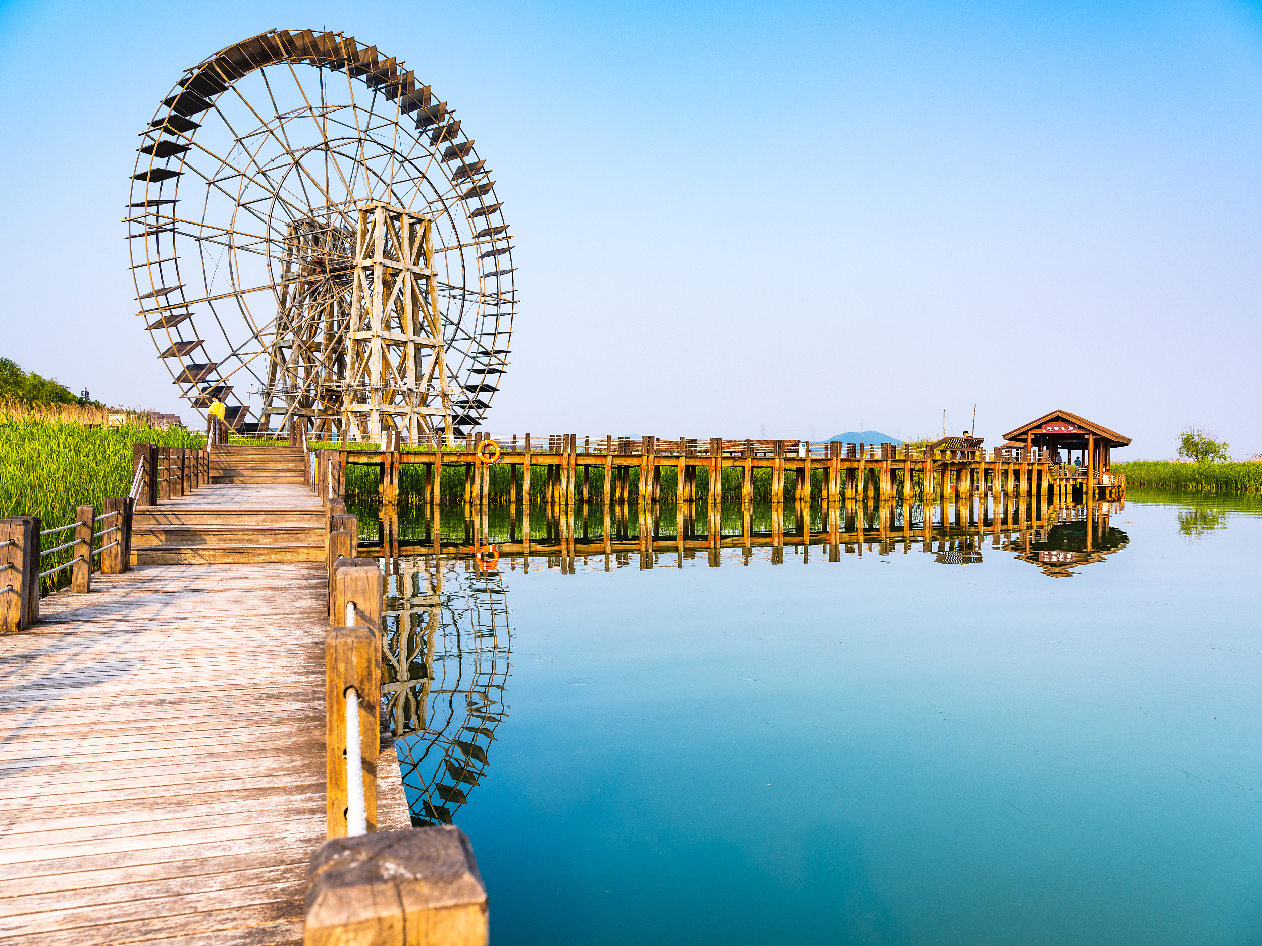 Giant Wheel Park of Suzhou, China