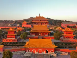 Саньшаньский храм живописный район