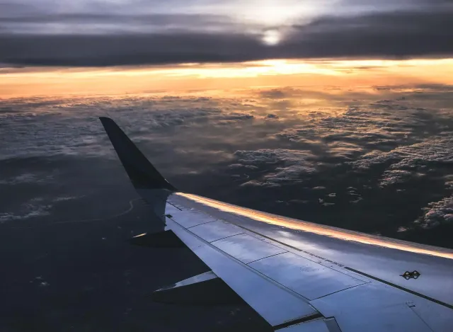 The view from a plane - always exciting