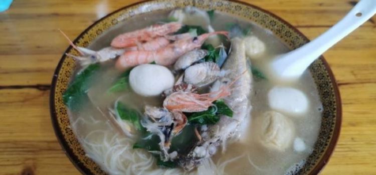 老太婆海鲜面