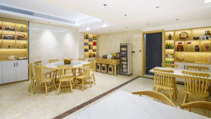 九华山妙有小巢民宿(肉身宝殿店)·中餐厅