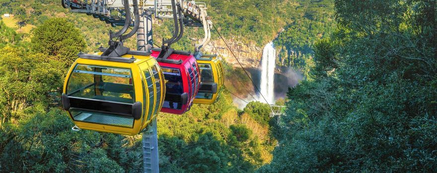 Air cable cars Da Serra Parks