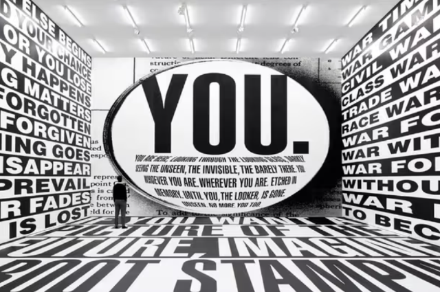 Barbara Kruger: Another day. Another night. | Guggenheim