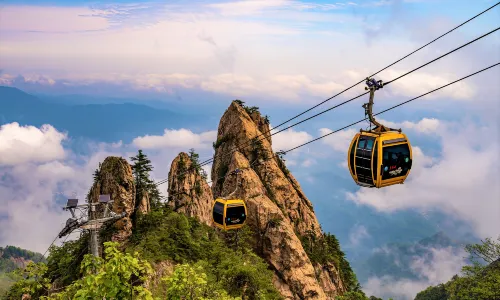 Zhongling Ropeway - Xiazhan Station