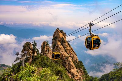 Zhongling Cableway - Lower Station