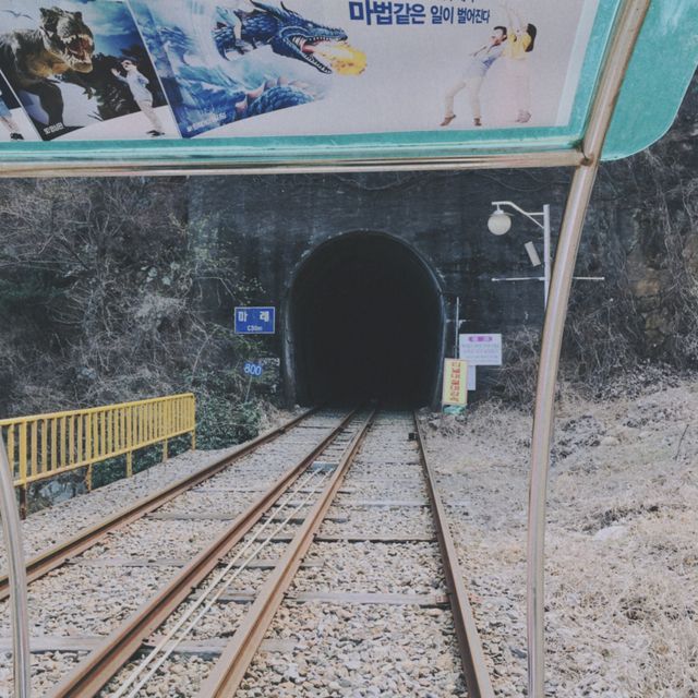 여수, 애인과 함께 레일 바이크!