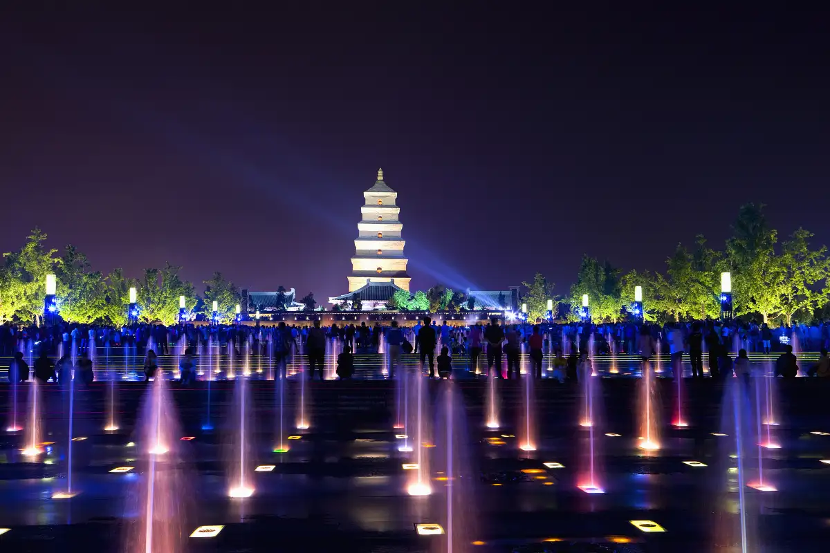 大唐不夜城 | 大雁塔北廣場音樂噴泉