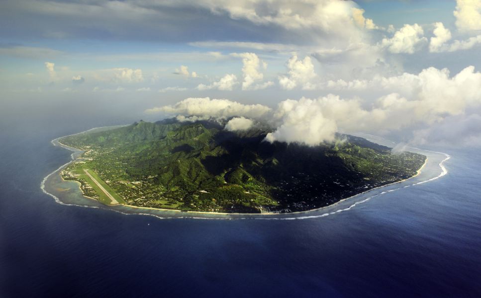Flyg till Rarotonga från Funafuti Atoll